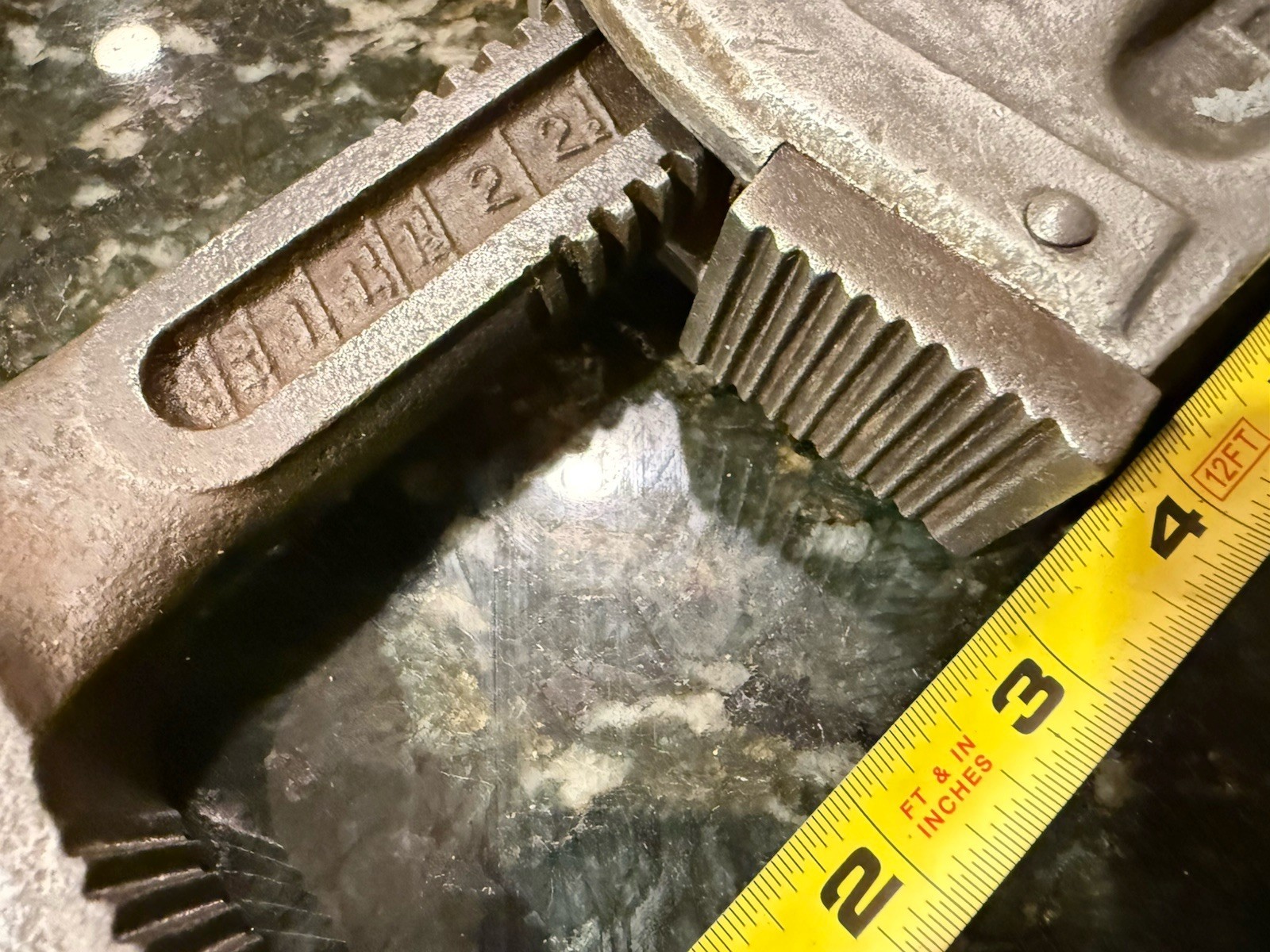 Ridgid 818 18″ Aluminum Heavy Duty Pipe Wrench Ridge Tool Co. Elyria Ohio USA