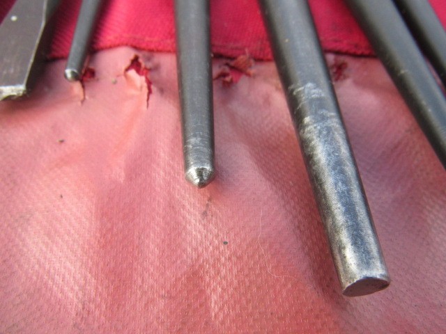 SNAP ON PPCBK715 15 PIECE DRIFT / PIN PUNCH & CHISEL SET W BAG