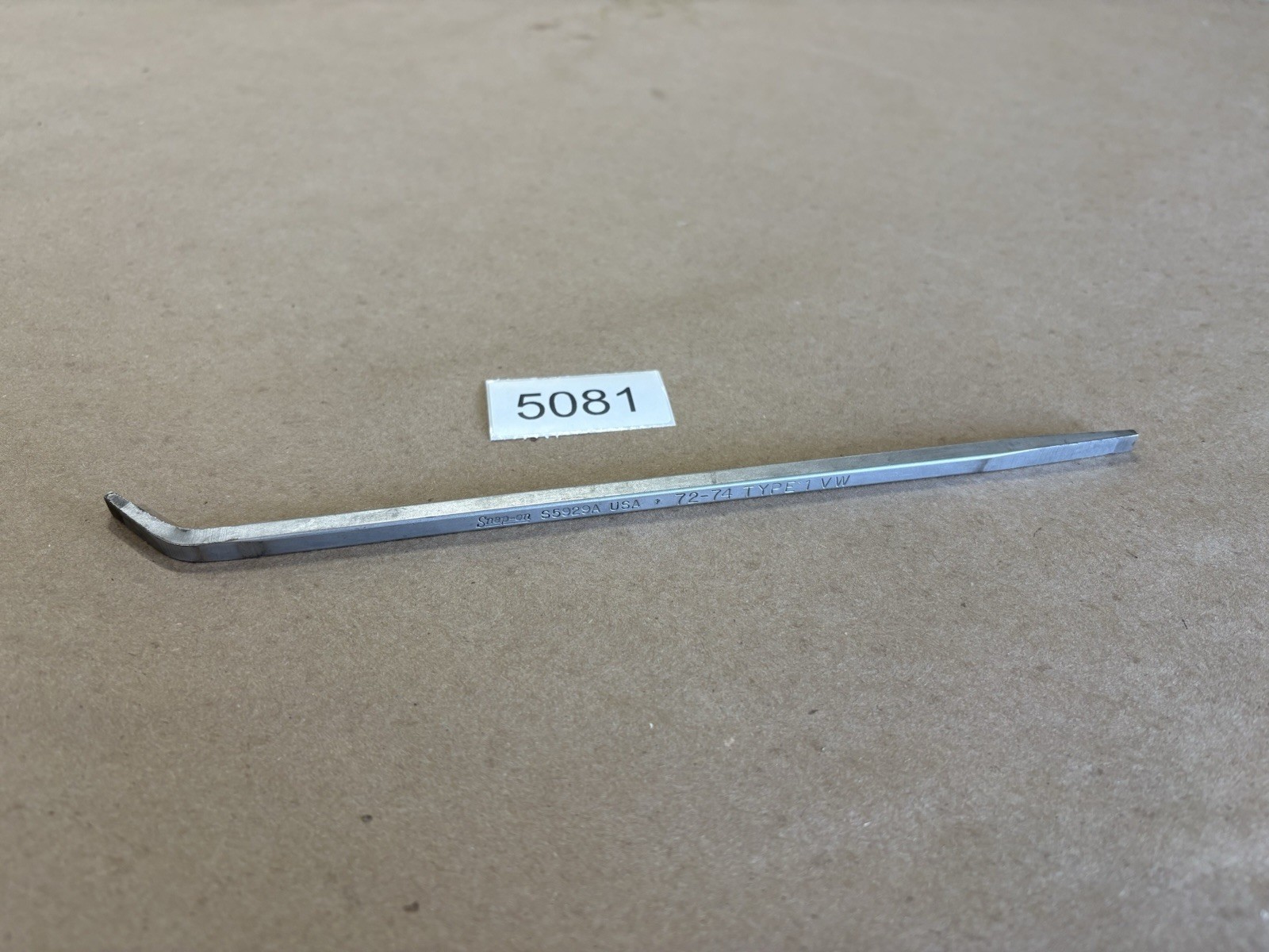 Snap-on S5929A Brake Adjuster Tool for 72-74 VW Type 1 USA-Made
