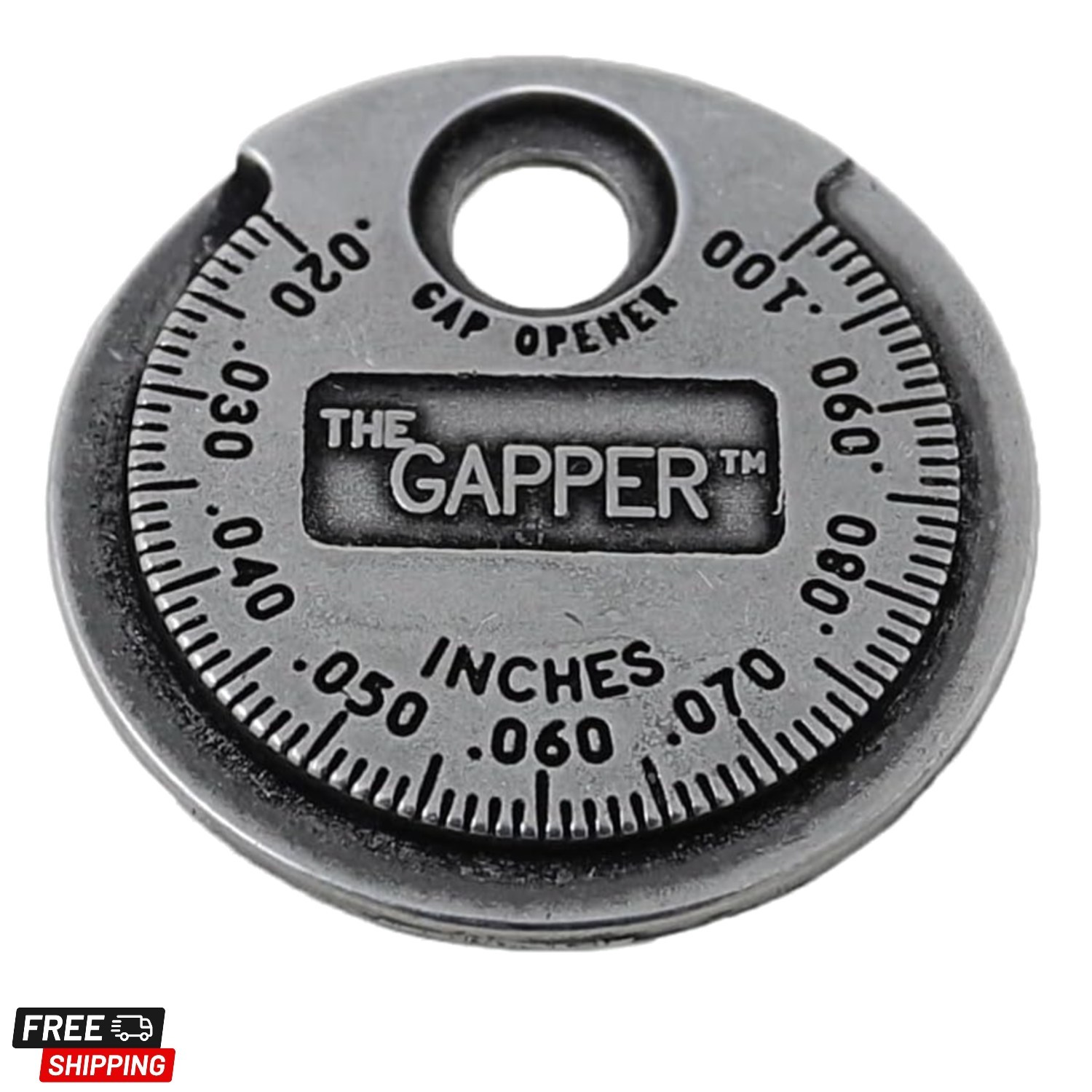 3235 Spark Plug Gapper: Coin-Style Spark Plug Gap Tool, 0.020″–0.100″ Measure…