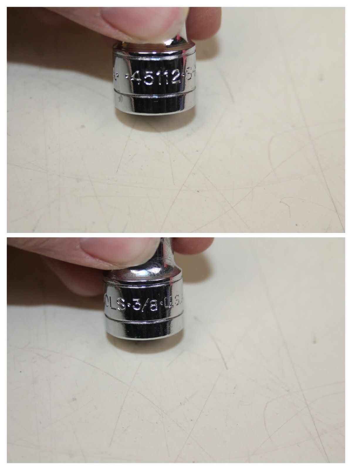 SK 6pt shallow 3/8″ dr. socket 9/16 45118, 1/2 45116, 7/16 45114, 3/8 45112 (B7)