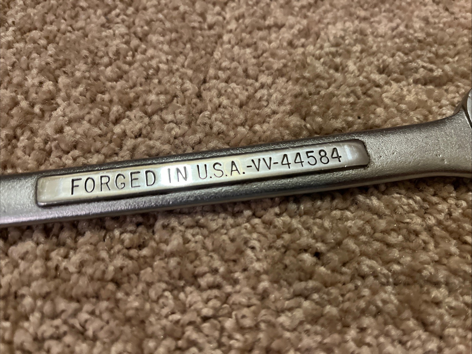 Craftsman Vintage V 44584 3/4″ 7/8″ Open End Wrench Made in USA