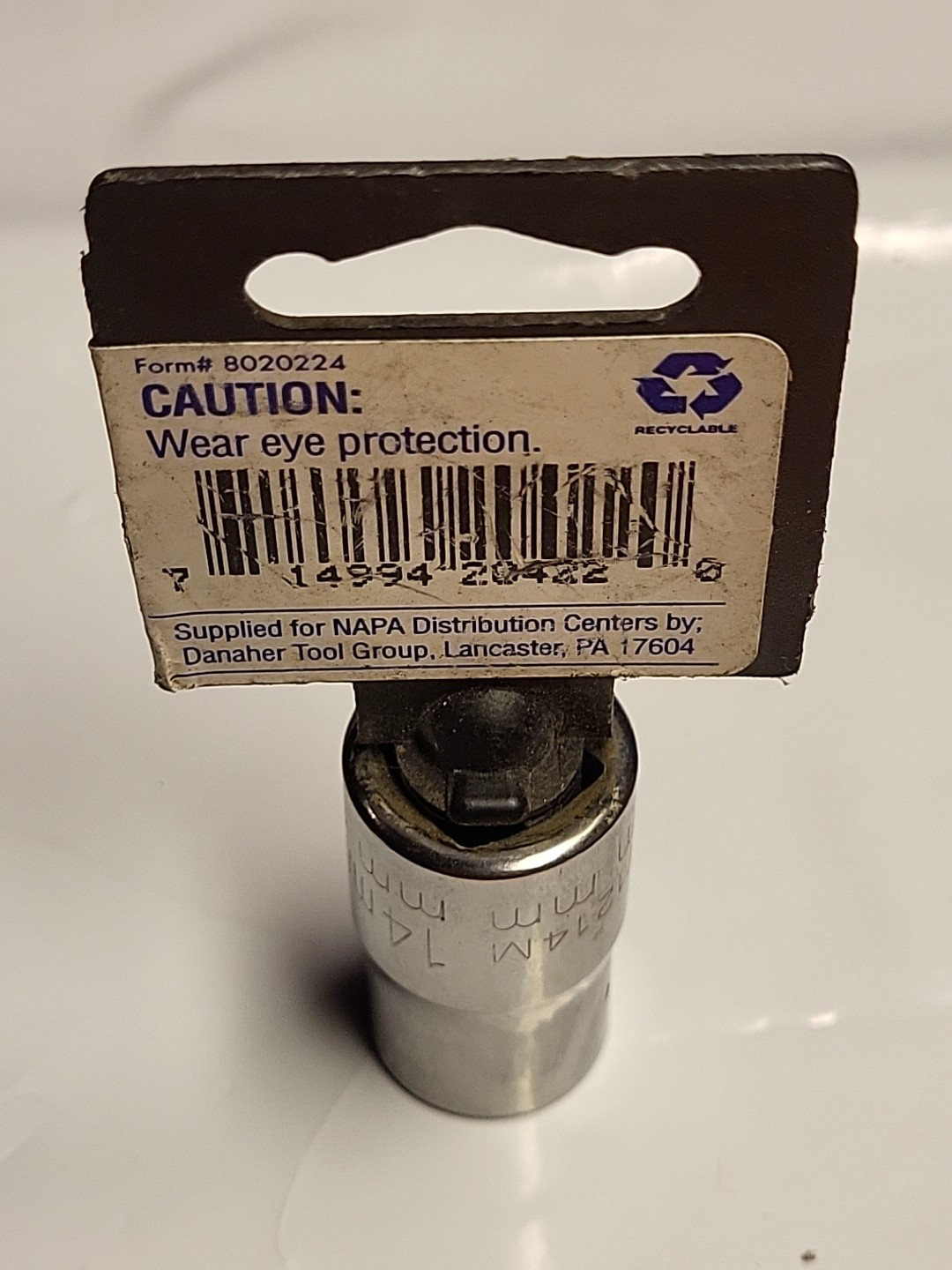 NAPA Tools 14mm 1/2 inch drive 12 point socket