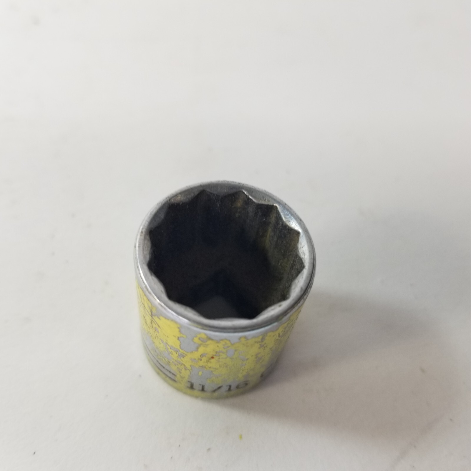 Vintage Craftsman 3/8″ Drive 11/16″ Standard 12-Point Socket =V=