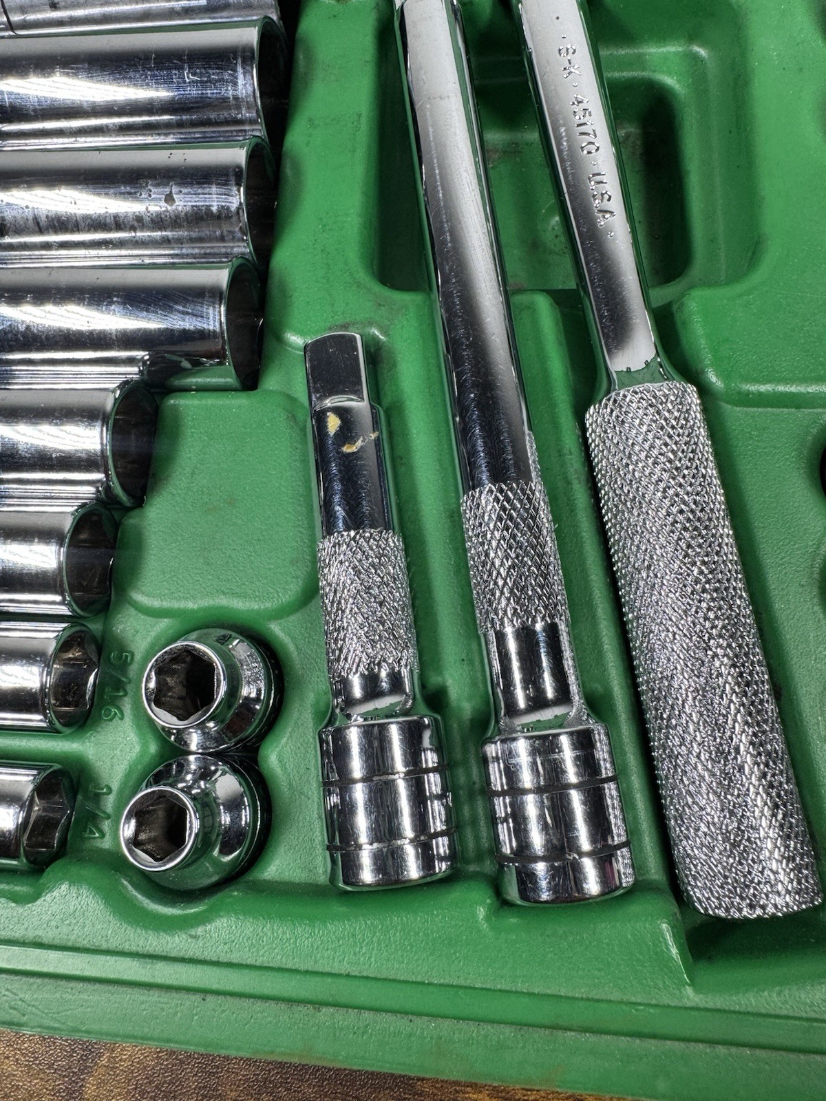 SK Tools S-K USA 94547 Standard & Metric 3/8″ Drive 45pc (Read Description)