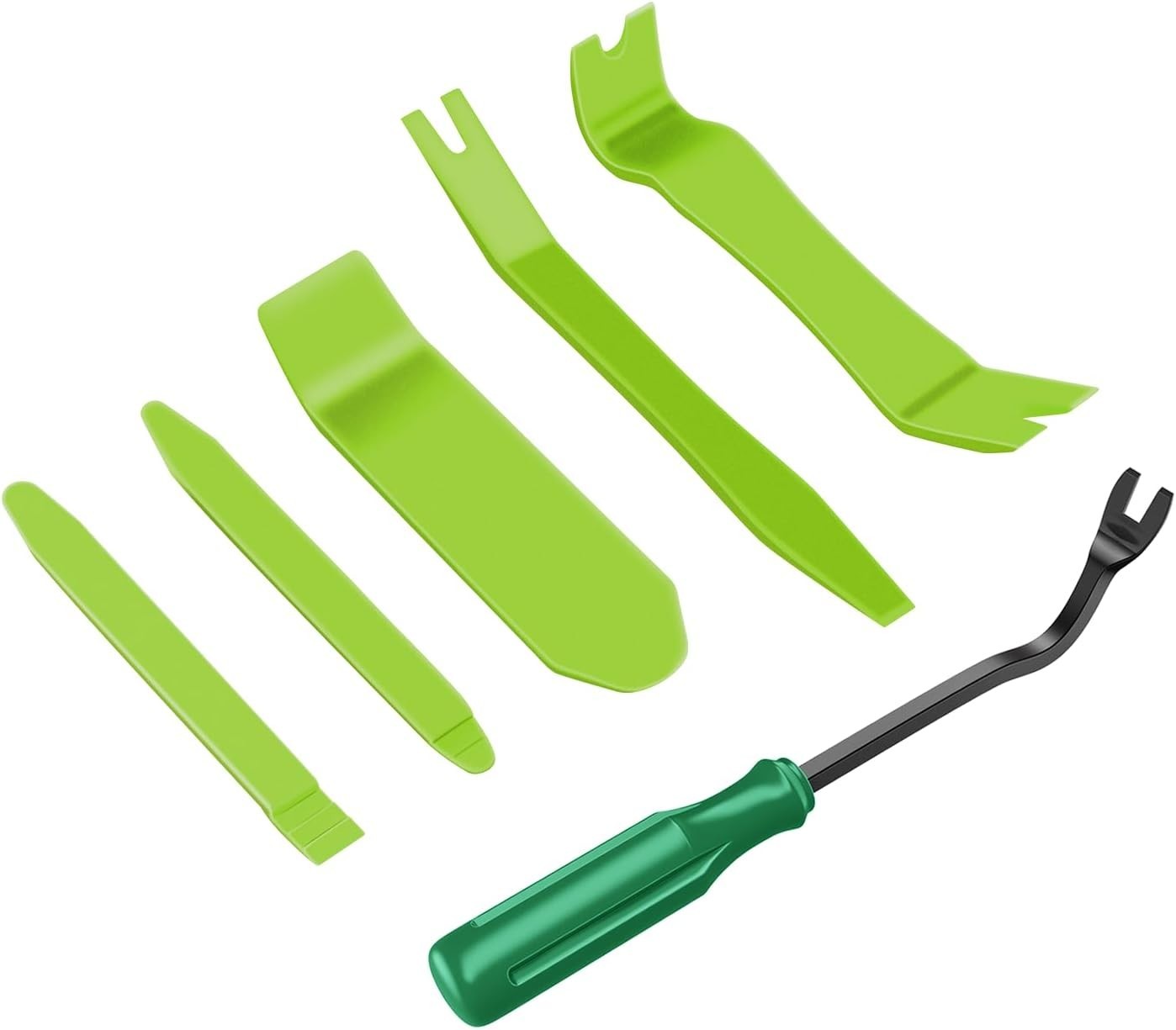 Impact-Resistant 6PCS No-Scratch Trim Tools for Hassle-Free Car Modifications