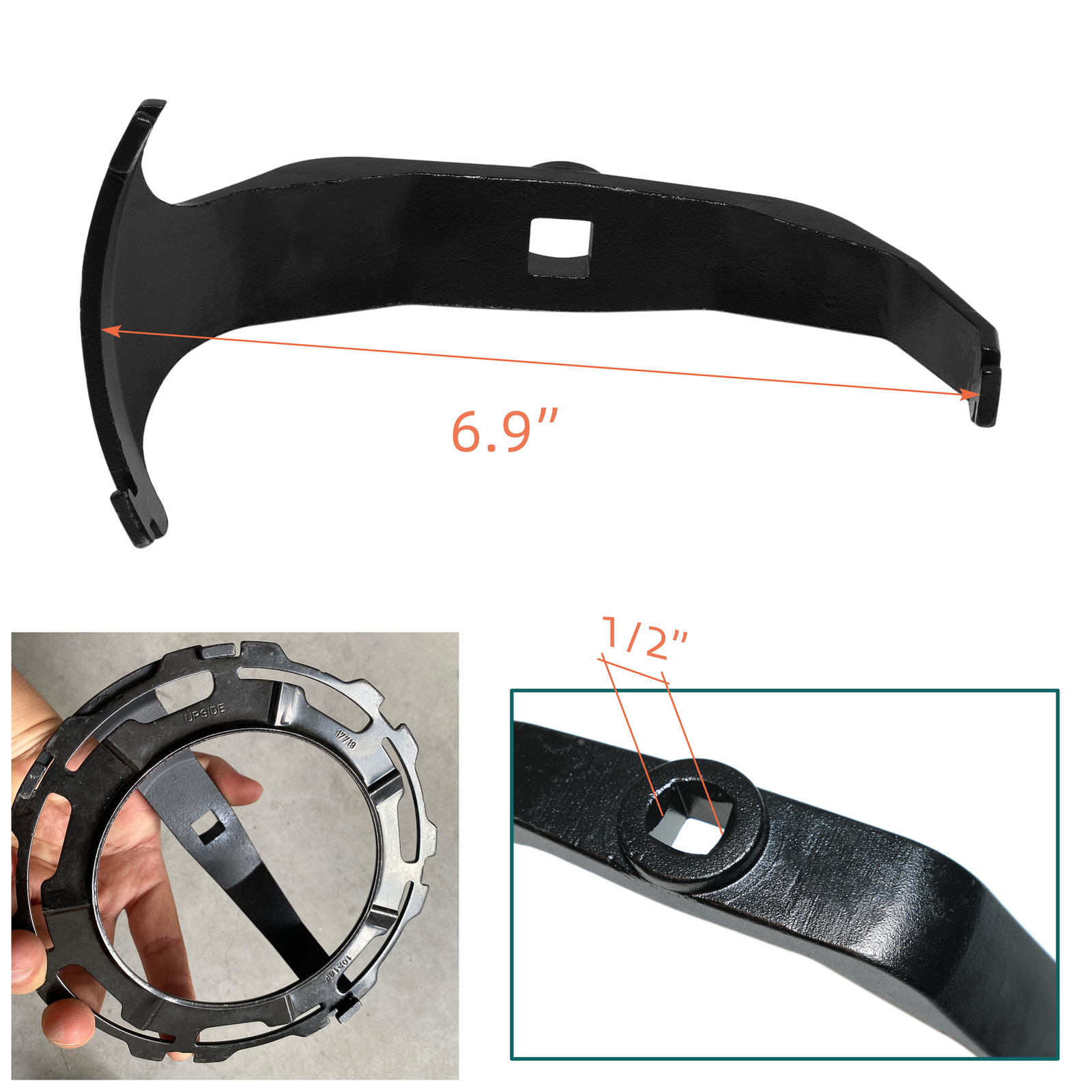 6599 Fuel Tank Lock Ring Wrench Tool Pump Removal Installer For Chrsyler Ford GM