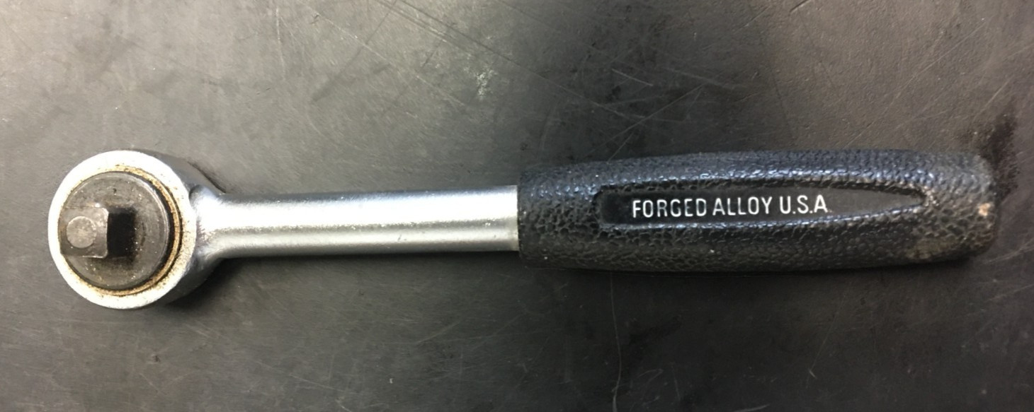 Easco, 3/8″ Drive Ratchet 72 1106, USA, VINTAGE
