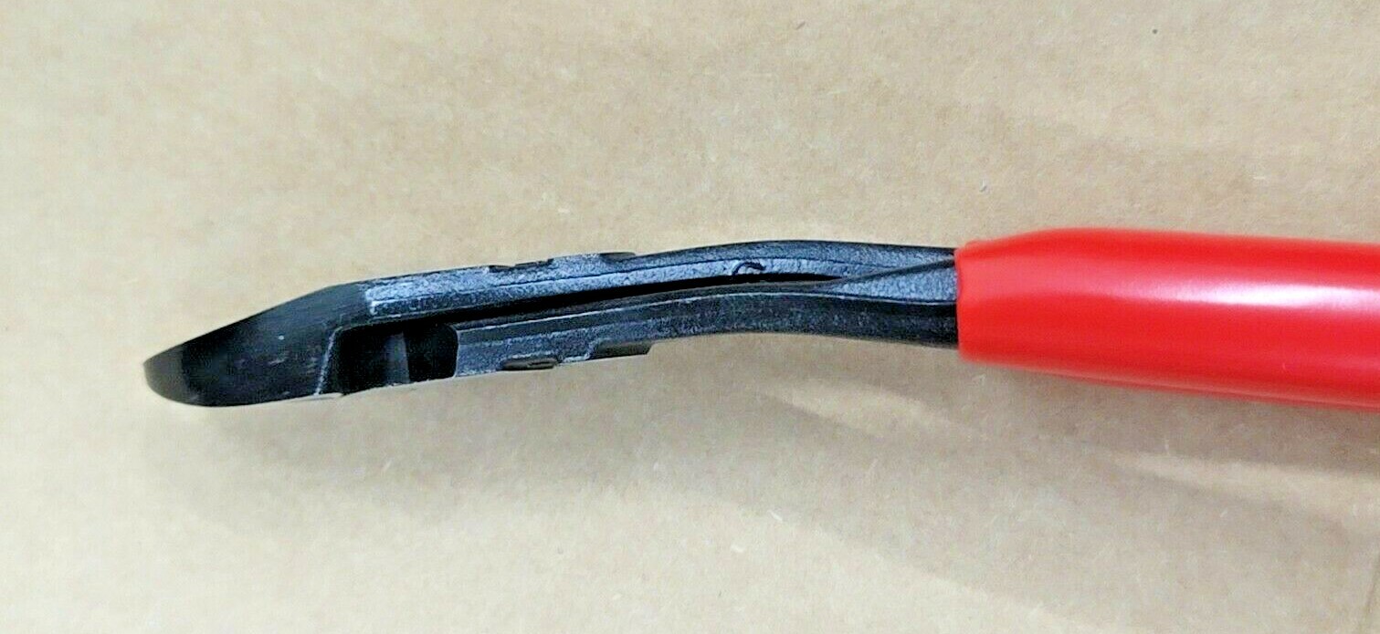 Knipex High Leverage 8″ Angle Head Diagonal Cutting Pliers, Germany #7421200