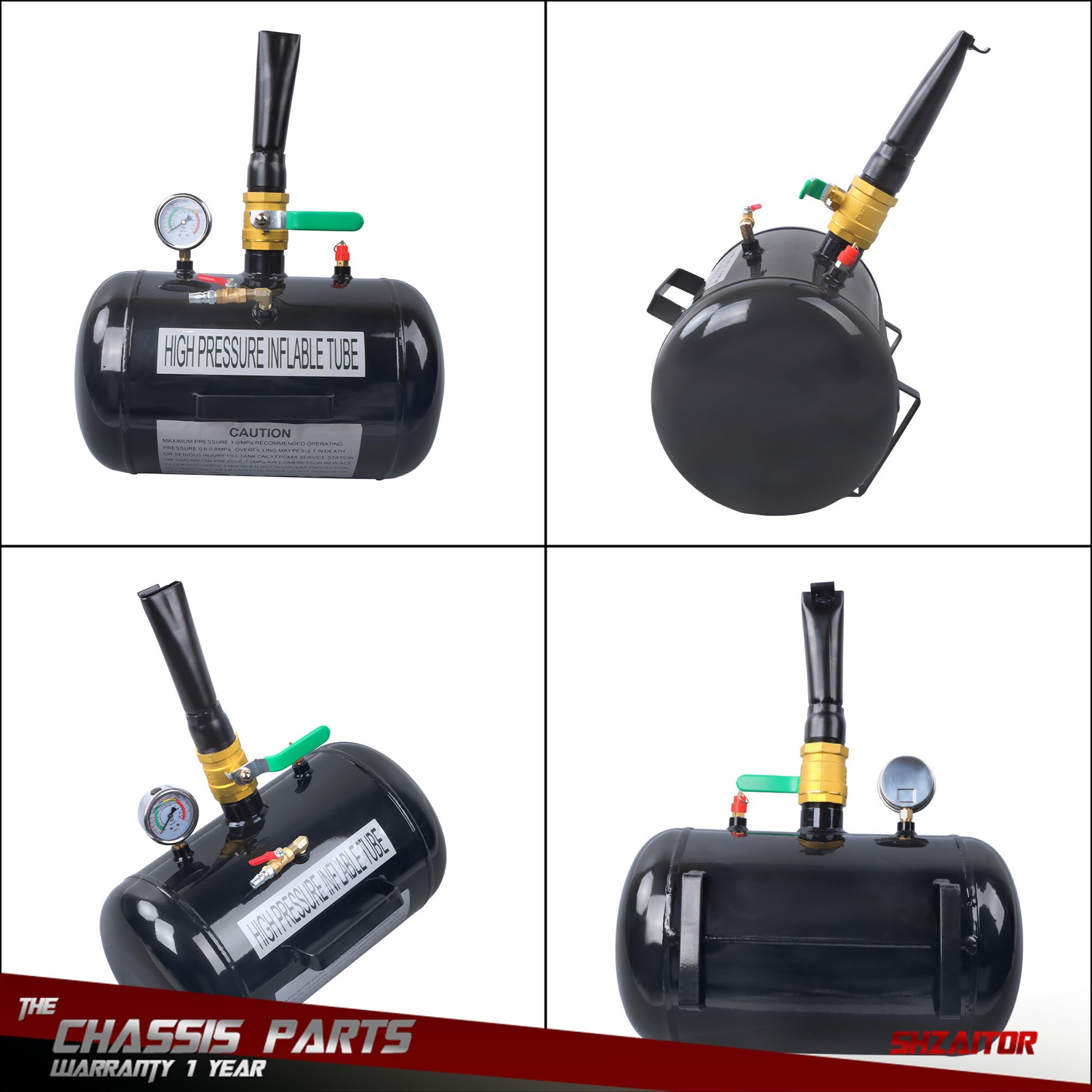 5 Gallon Air Tire Bead Seater Blaster Tool Seating Inflator Truck ATV 145PSI