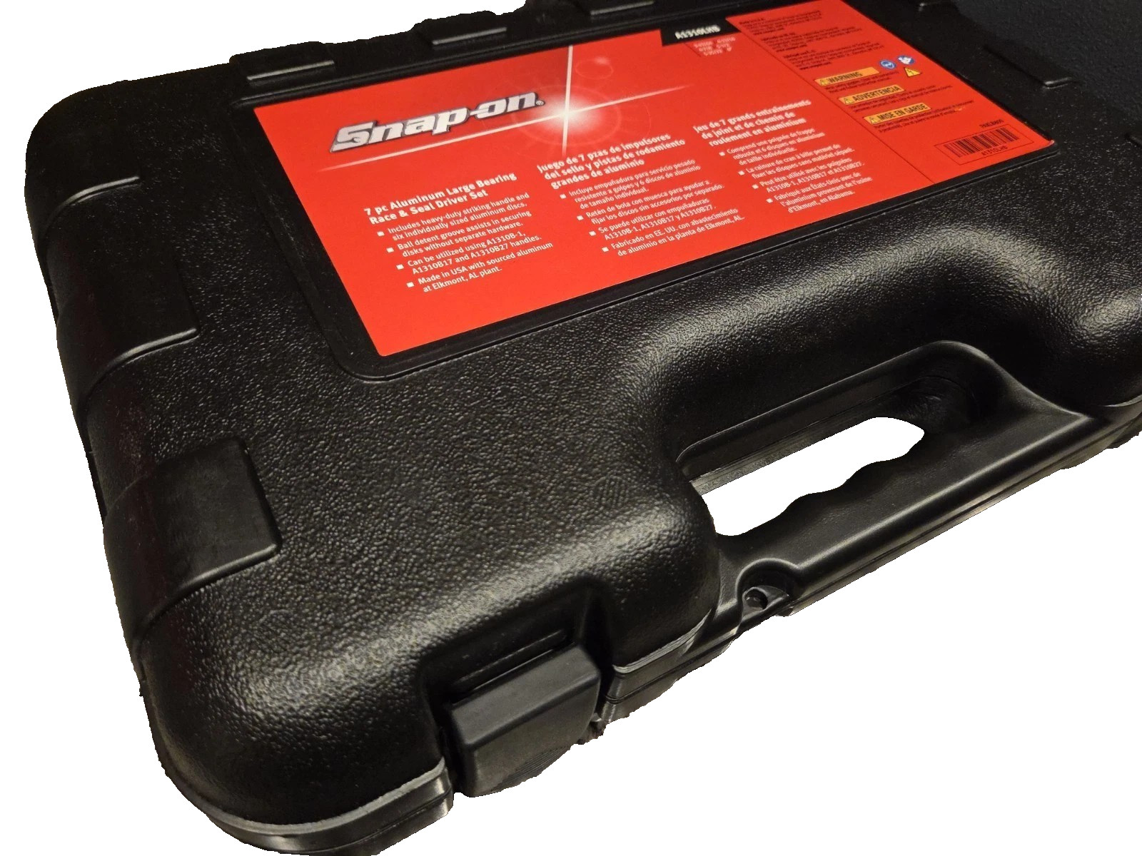 NEW Snap-on™ 7pc Aluminum Truck Hub Seal Driver Set A1310LHB Sealed