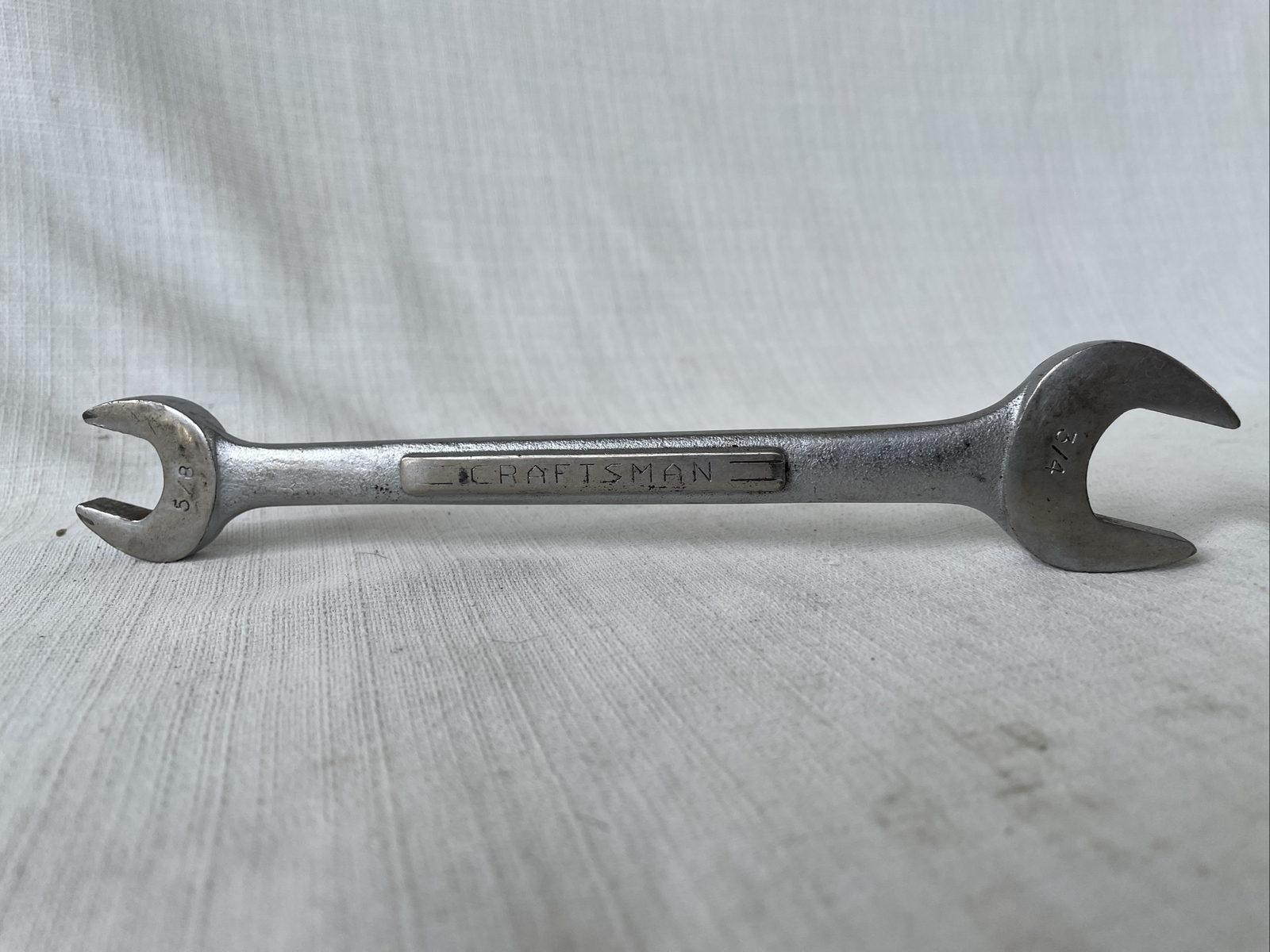Craftsman 5/8″ X 3/4″ Open End Wrench Vintage V-Series Made in USA Sm5B