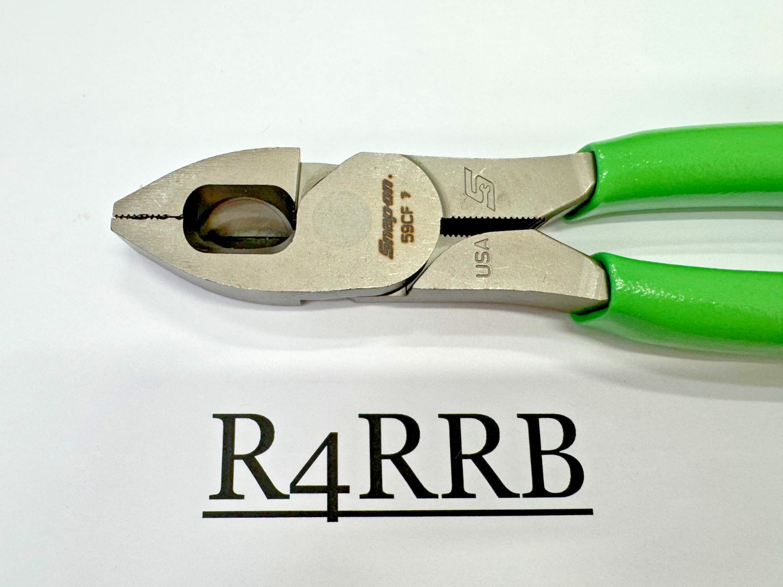 Snap-on Tools USA NEW 9″ GREEN Soft Grip HD Combination Lineman’s Pliers 59CFG