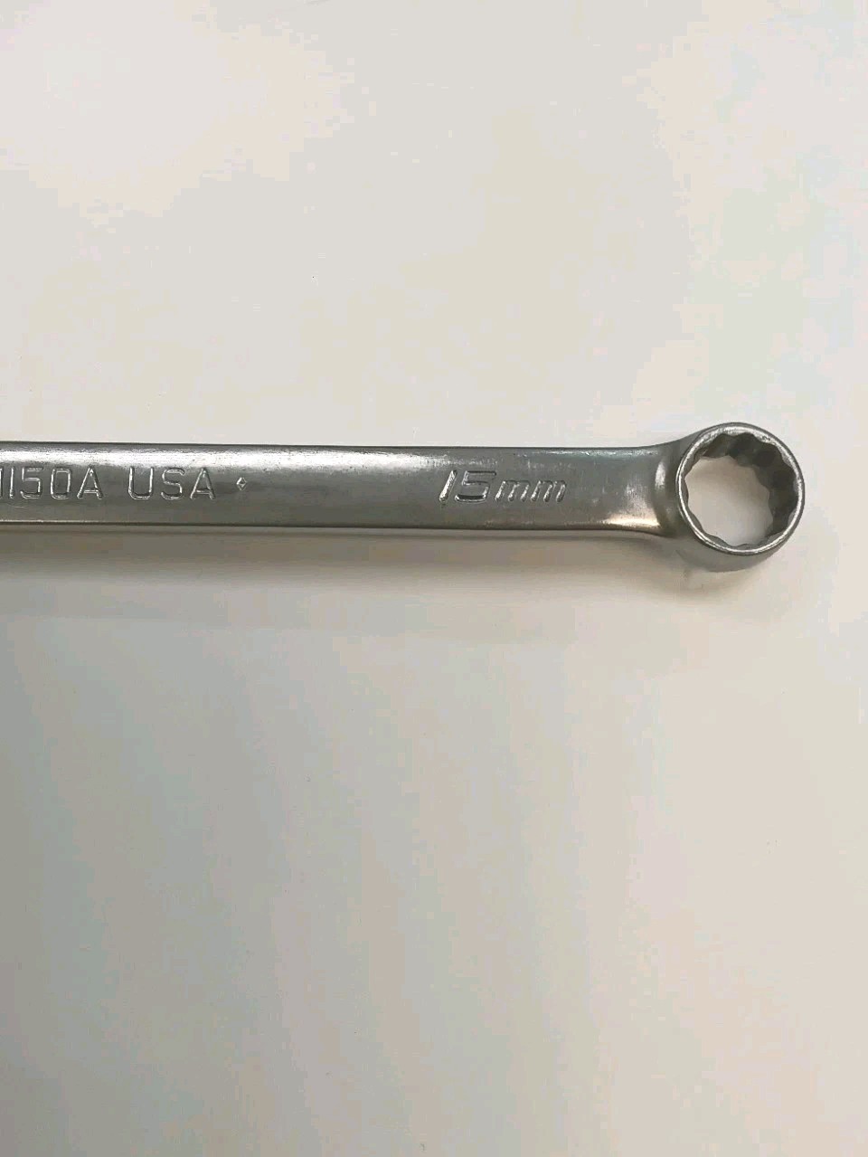 Snap On OEXM150A 15MM Metric 12 Point Combination Wrench USA