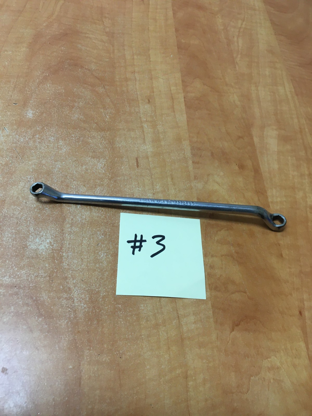 Snap-on B1467A 5/16 x 3/8 Offset Brake Bleeder Wrench