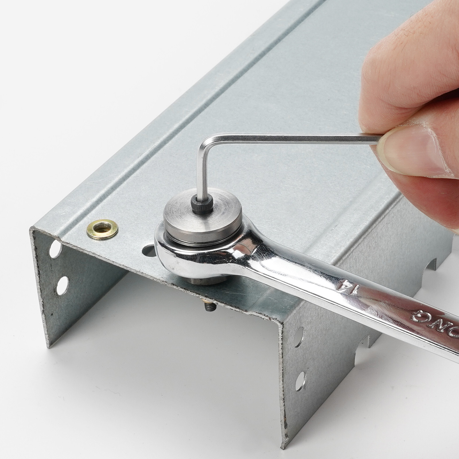 Hand Rivet Nut Gun,Head Nuts Simple Installation Manual Riveter Rivnut Tool Kit