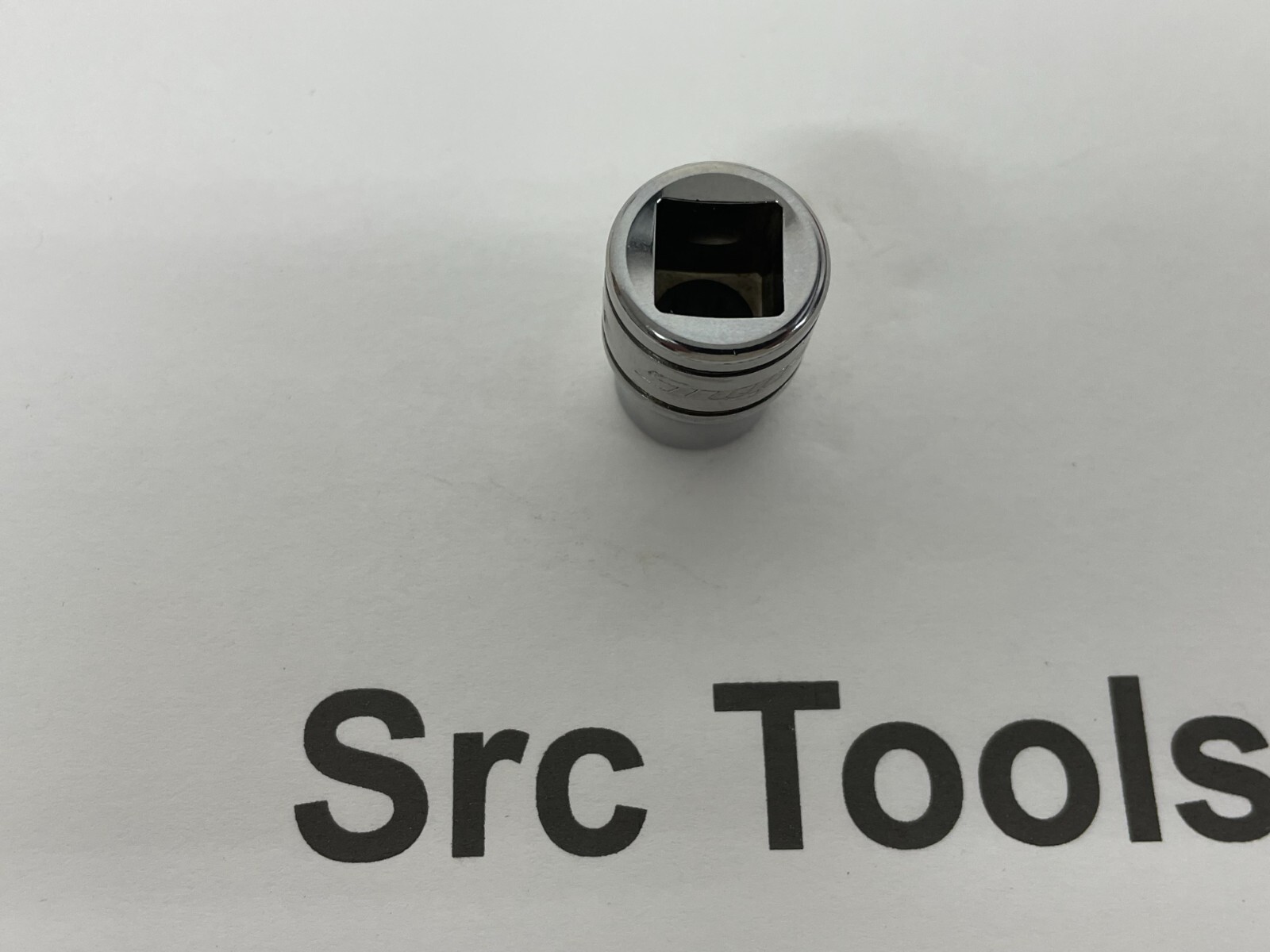 Snap-On Tools USA NEW 3/8″ Drive 12pt 3/8″ SAE Shallow Chrome Socket F121