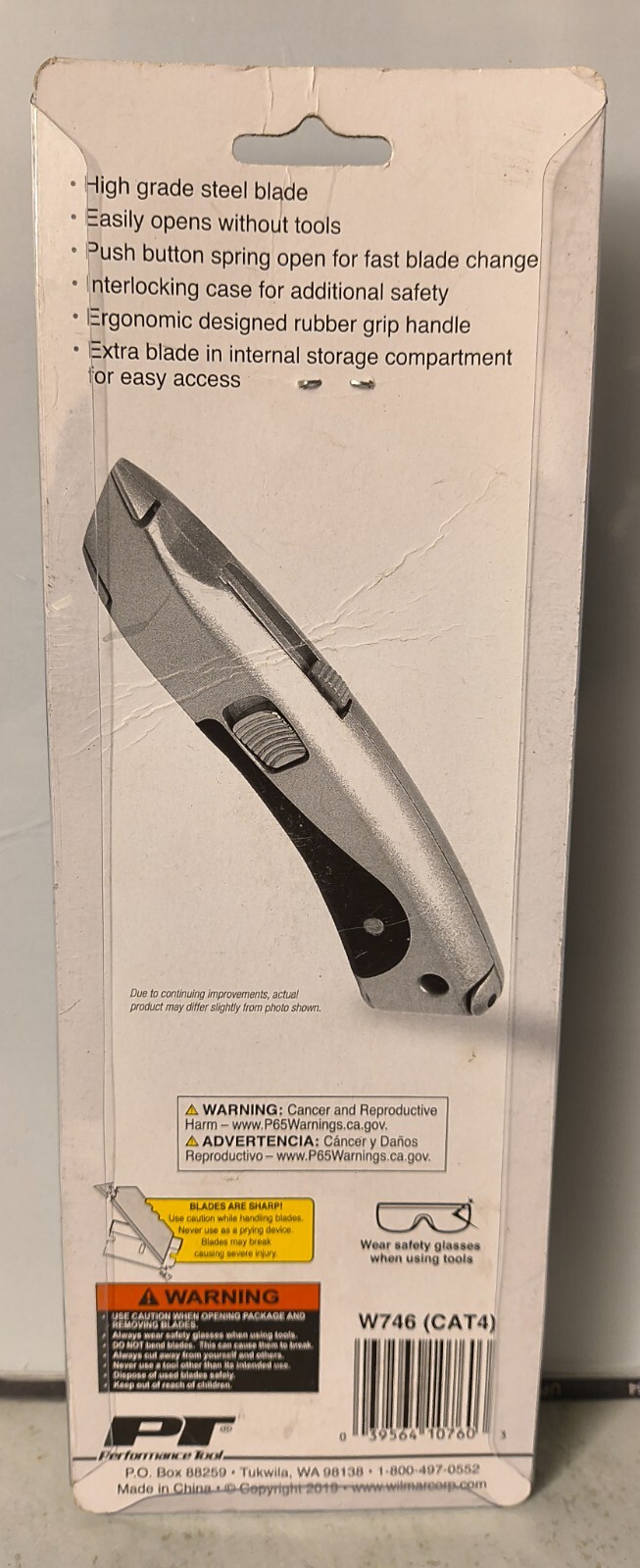 Performance Tool W746 QC Utility Knife