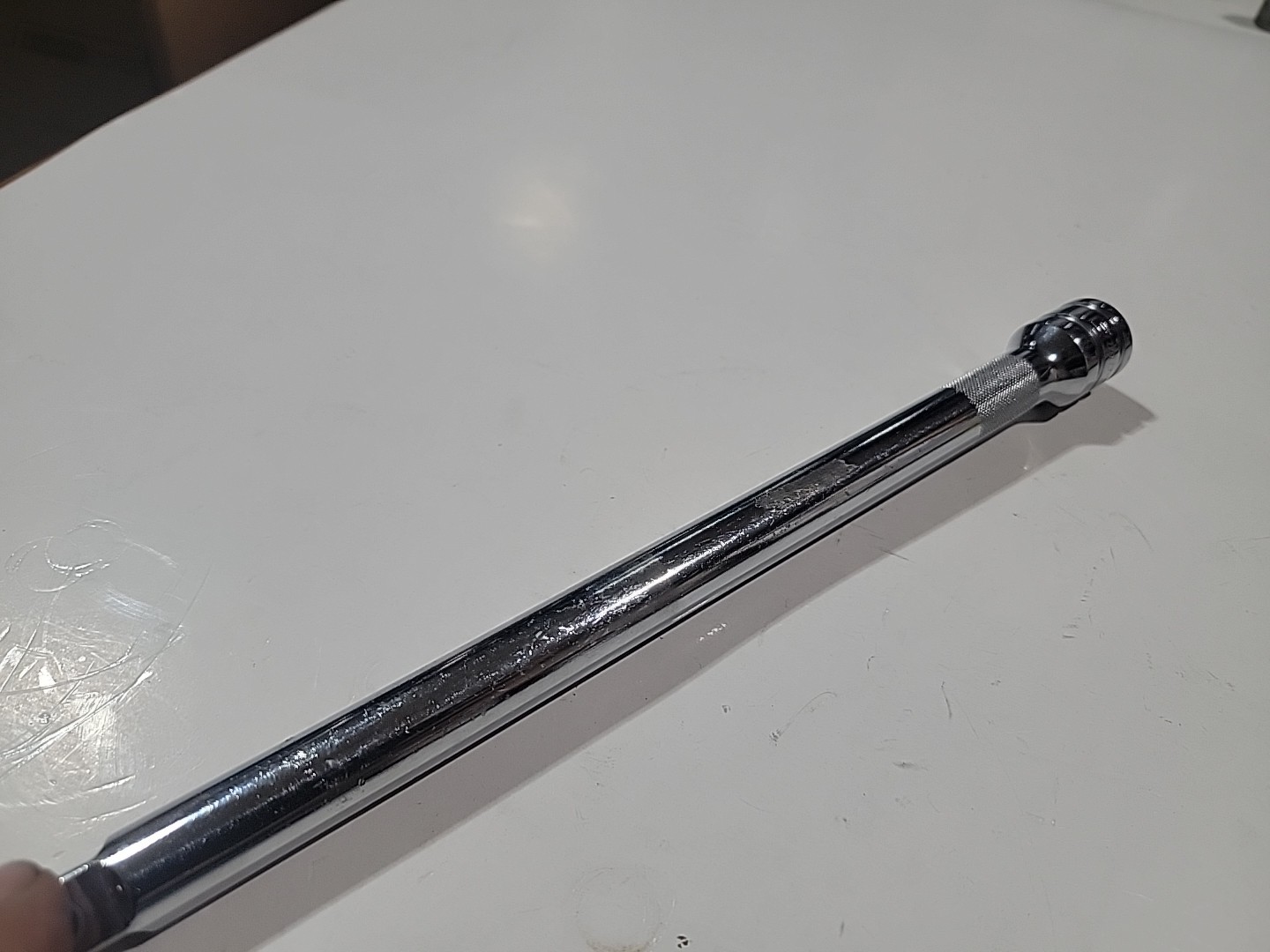 Snap-On Tools SXK11, 1/2″ Drive 11″ Extension, Chrome Knurled Shank **USED**