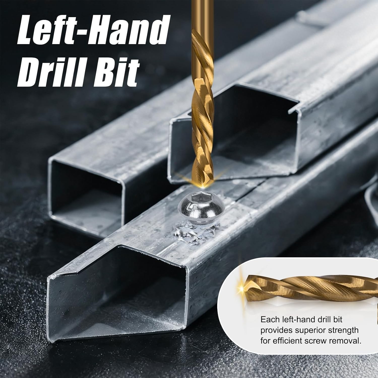 Beginner-Friendly Screw Extractor Set – Easy Out Tools for Rusty & Broken Screws