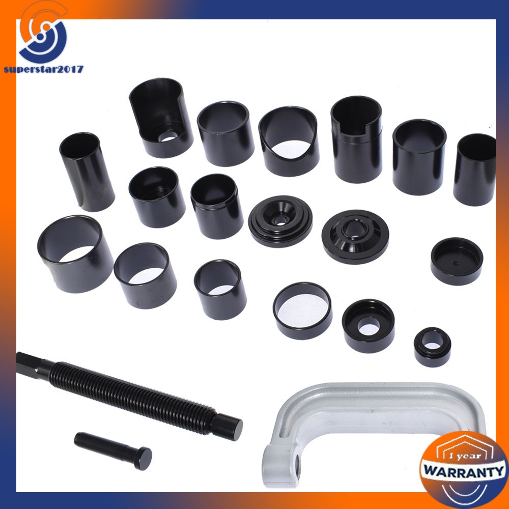 21pcs Ball Joint Press Tool Kit Heavy Duty Carbon Steel Automotive Repair Set
