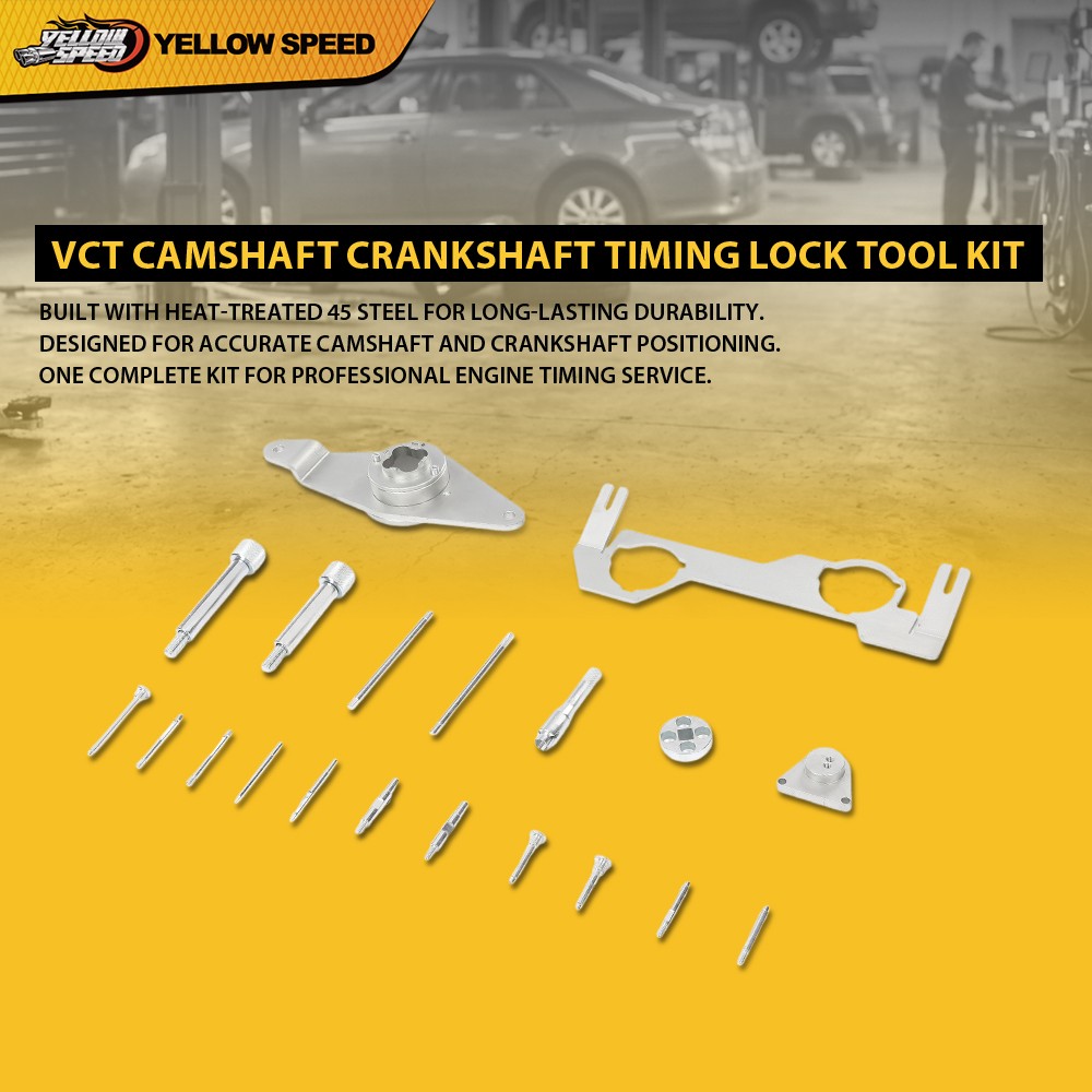 Timing Tool Kit For Land Rover 3.0t Pt306 I6 Gas Vct Camshaft Crankshaft Locking