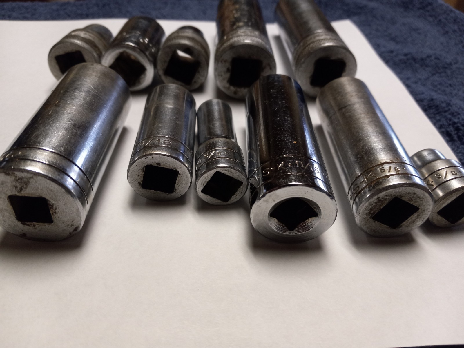 S-K Socket Lot~Misc. Sizes