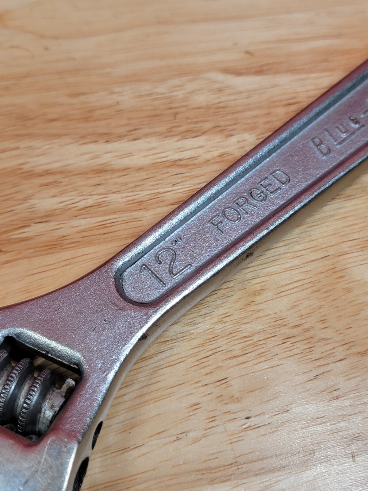 Blue-Point Tools 12” Adjustable Wrench Forged USA Snap-on Tools Corp