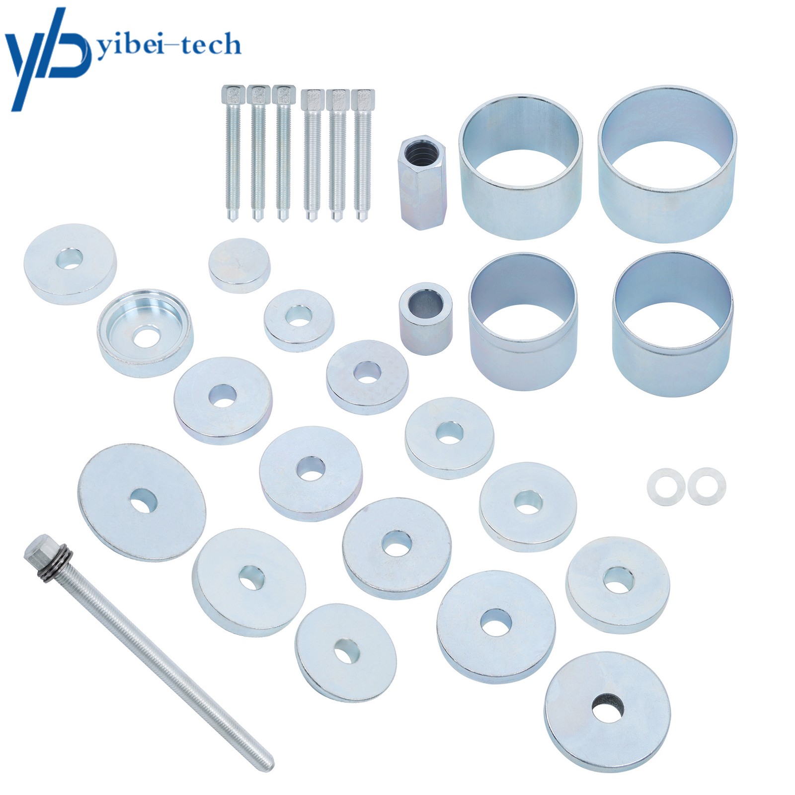 31Pcs Front Wheel Hub Drive Bearing Removal Install Adapter Tool Kits Master Set