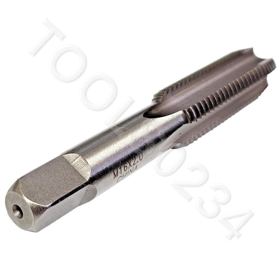 M16 X 2.0 Plug Tap Metric Irwin 1756 ZR 16MM Carbon Steel Hand Tap 4FL USA RH