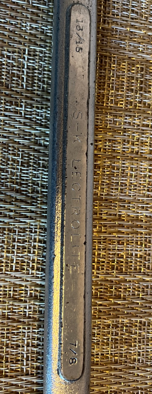 VTG SK LECTROLITE B-2628 13/16″ x 7/8″ Offset 12 Point Combination Wrench USA