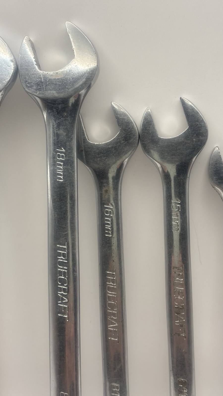 True Craft 12 Point 8 Wrench Set 22mm,21mm,19mm,18mm,16mm,15mm,14mm,13mm Japan