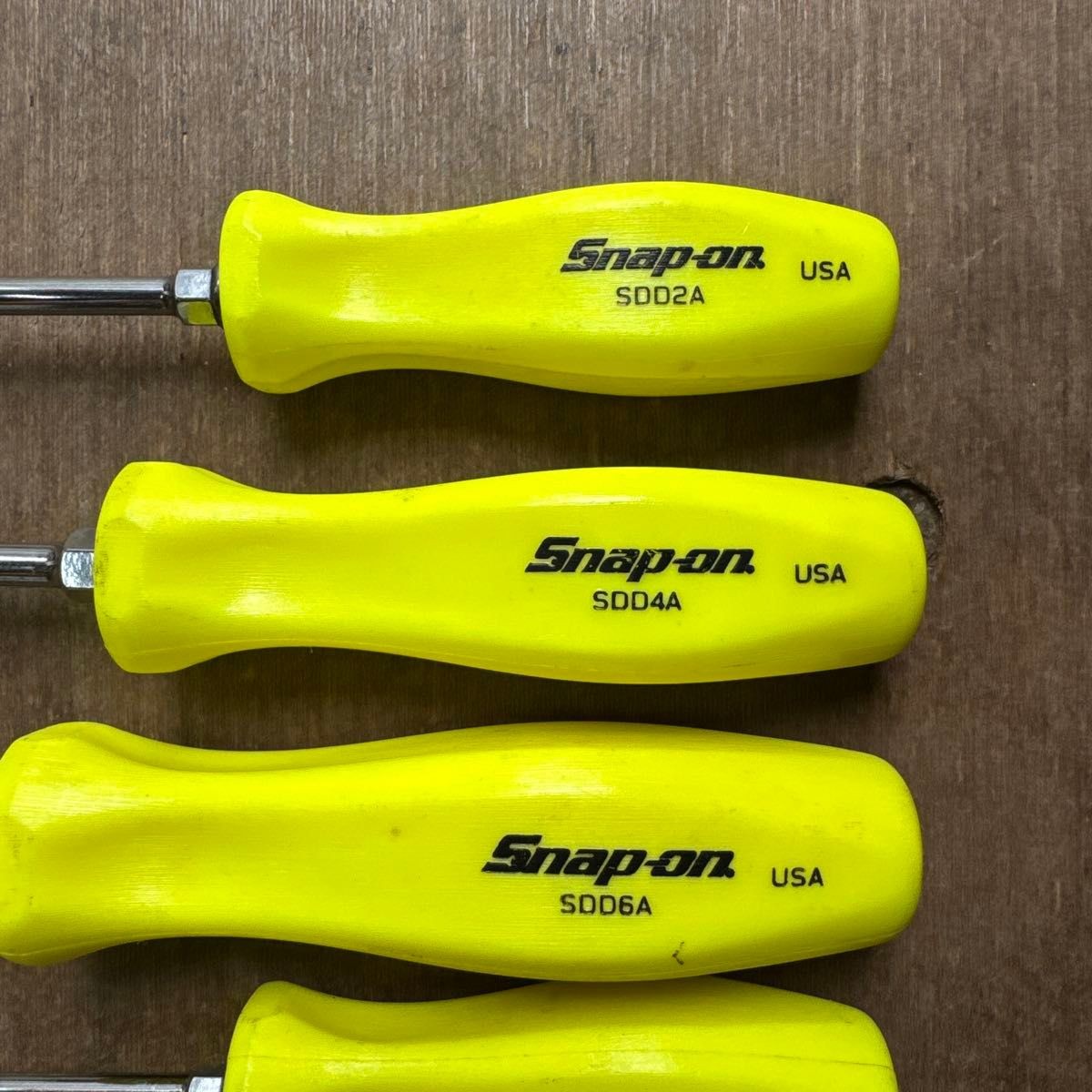 Snap-on Screwdriver set of 6 SDD2A SDD4A SDD6A SDDP3IIRA SDDP421RA SDOP631RA