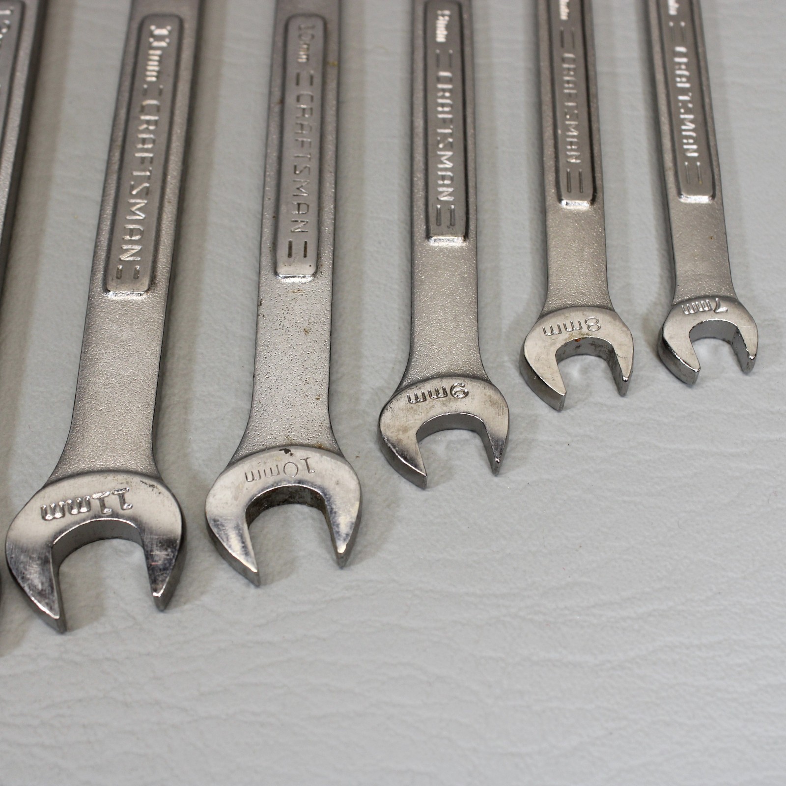 Craftsman 12pc 6 Point Metric Combination Wrench Set (7-18mm) Made in USA