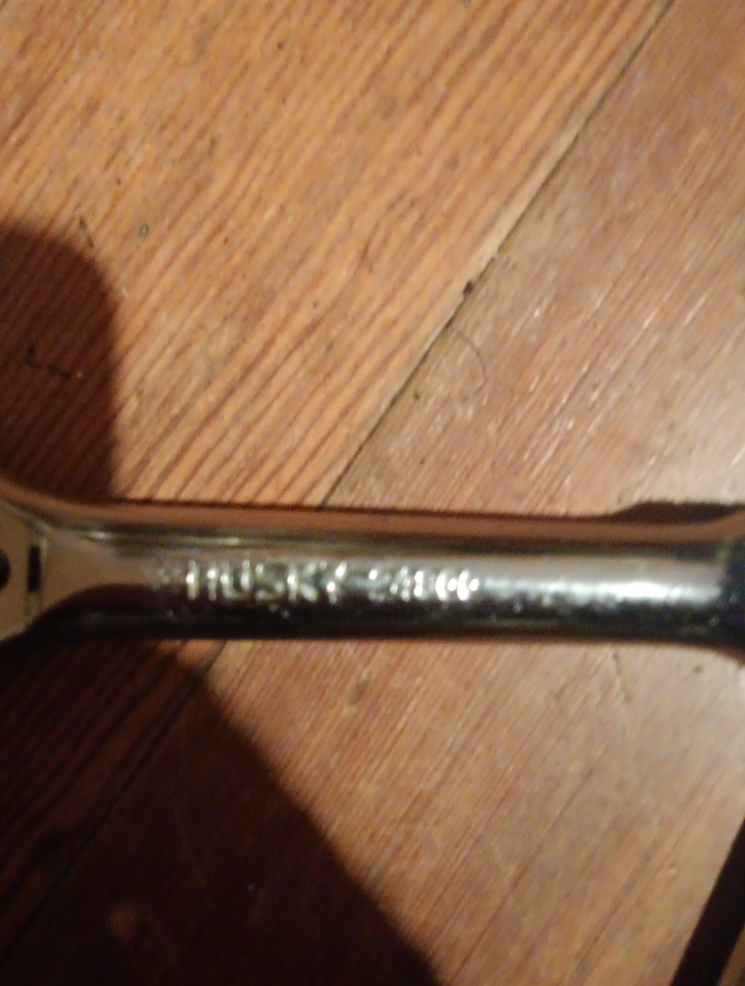 Vtg Husky Black&Chrome Ratchet 1/2″Drive 24800 10″ Long+3/8″ Drive 22800 7 3/4″