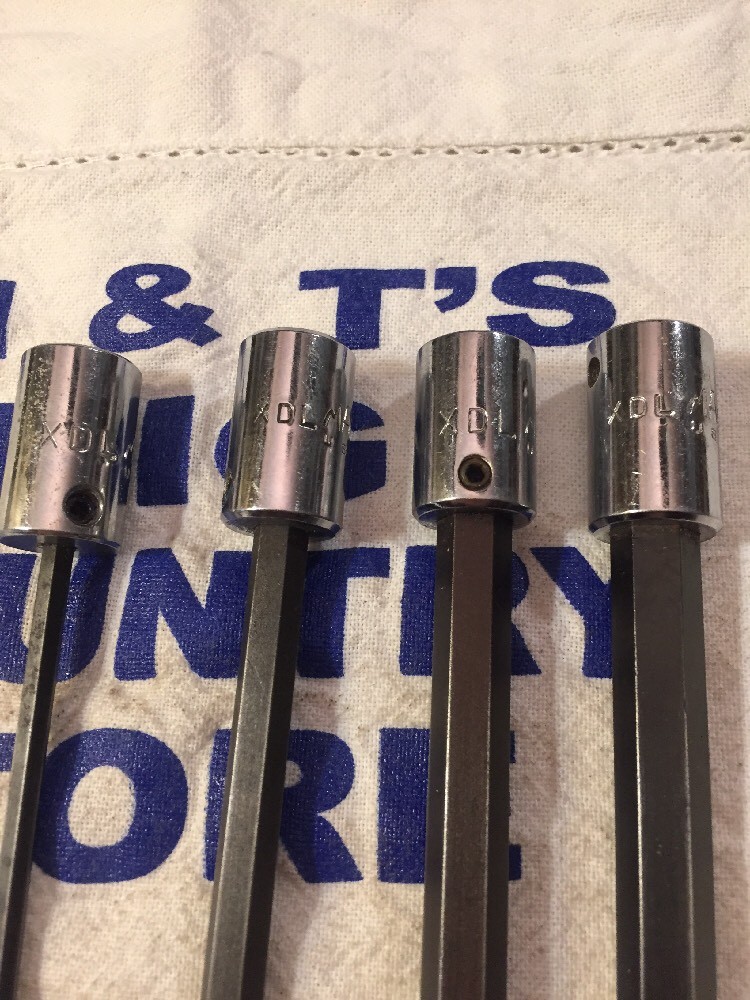 Mac Tools USA 3/8″ Drive 4pc Long Hex Metric Socket Drivers, 4mm, 7mm, 9mm, 10mm