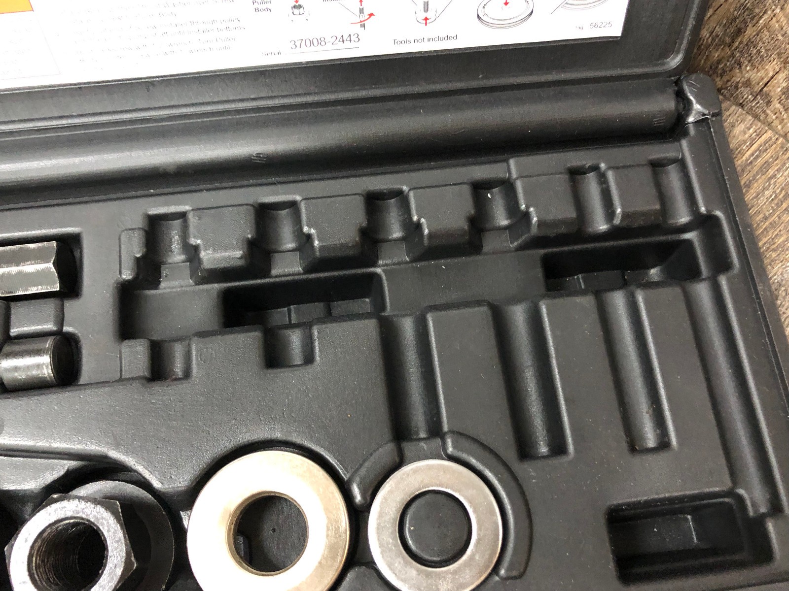 COMPLETE Maddox Automotive Pulley Remover & Installer Set MG12A-1 Fast Ship!
