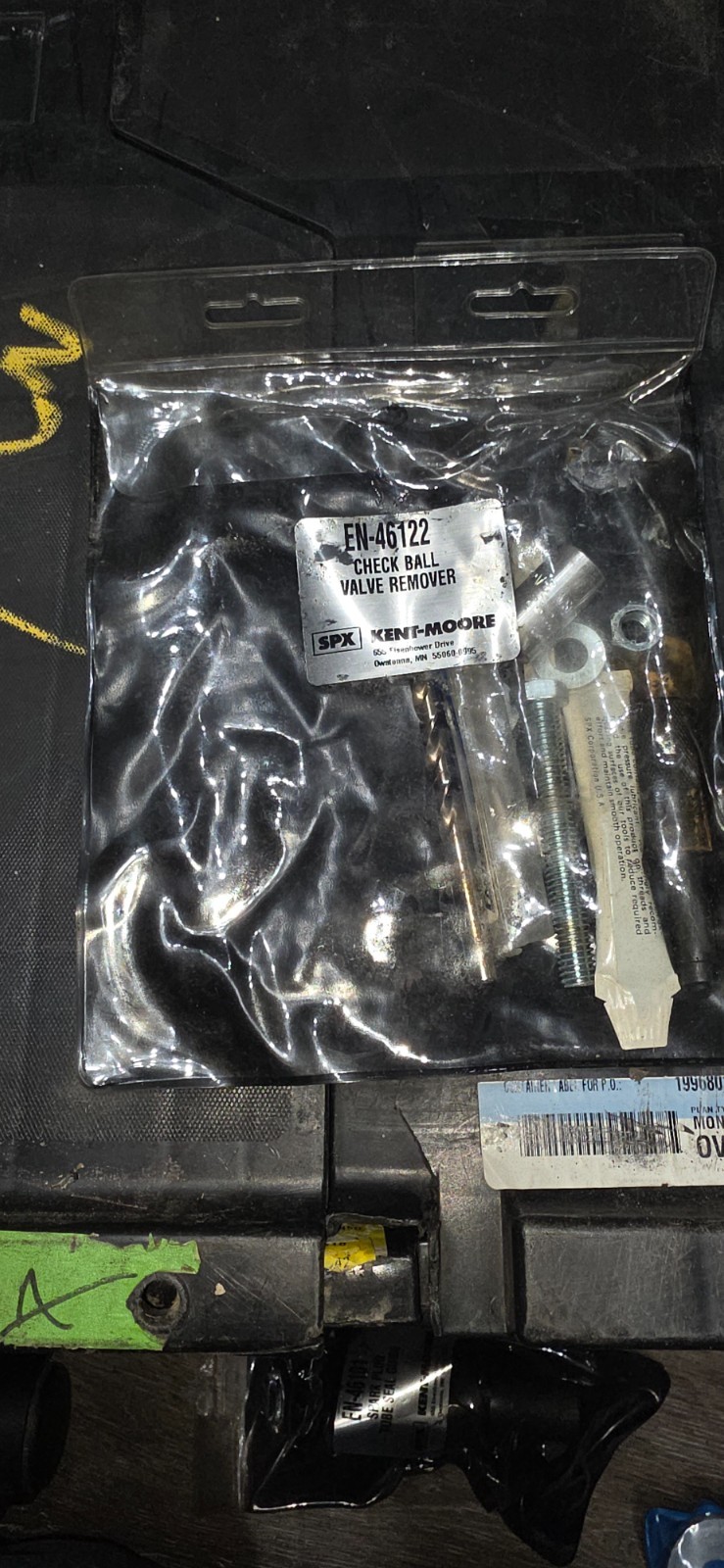 Kent Moore EN-46122 Check Valve Remover Installer Set V6 High Feature Tool 272T