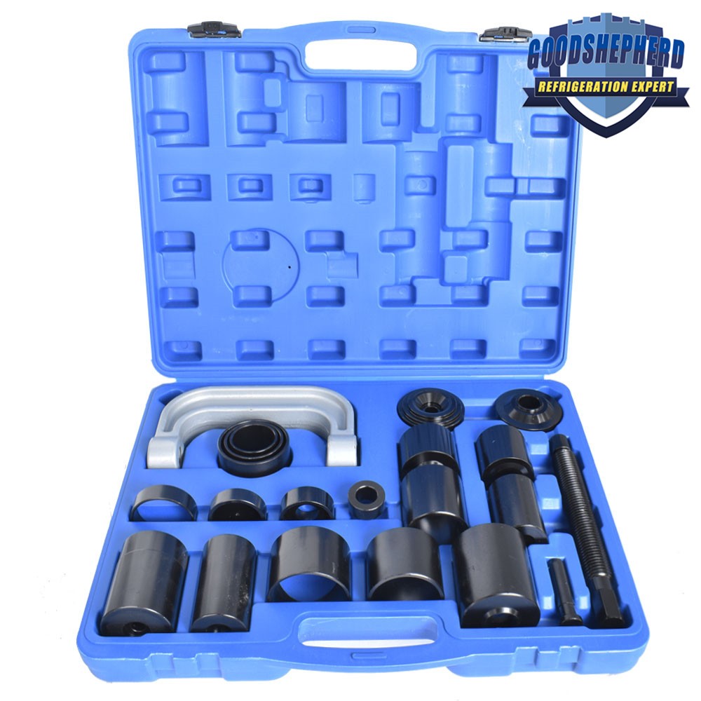 21PCS 2&4WD Auto Repair Service Removal Ball Joint Press Tool Master Adapter Kit