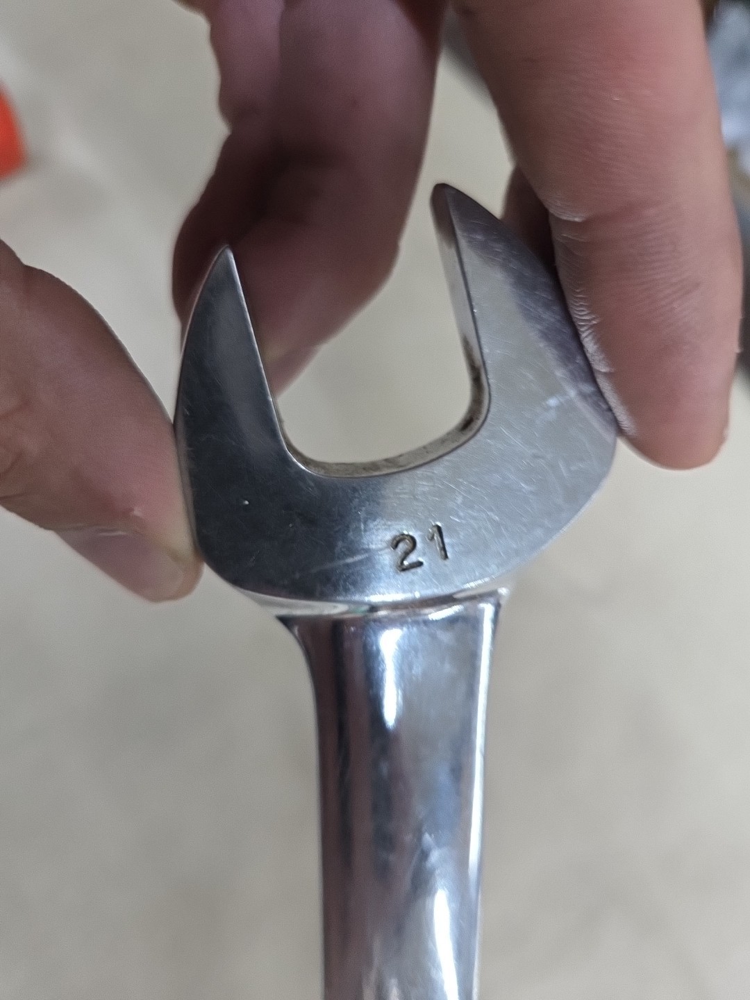 Snap On 21mm x 24mm Double Open End Wrench VOM2124 USA Free Shipping