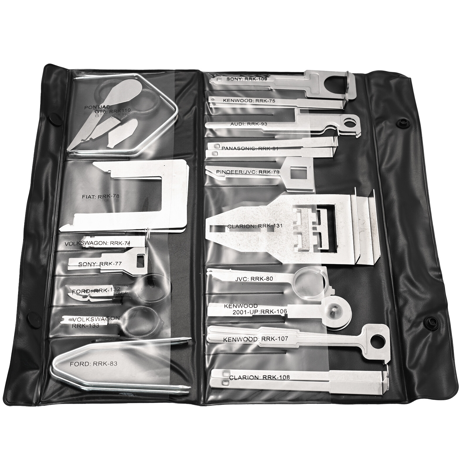 38pcs Car Radio Audio Stereo Removal Tool Key Set Head Unit Extractor Kit USA
