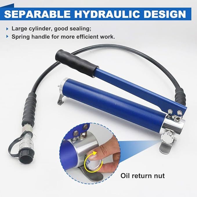 Manual Hydraulic A/C Hose Crimper Automotive Air Conditioning Hose Crimping