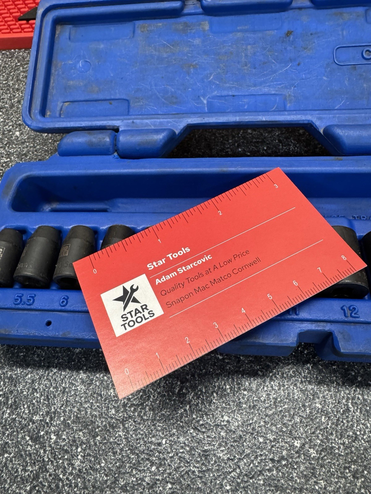 Cornwell CBPI1M 12 Piece 1/4″ Drive bluePOWER 6 Point Metric Power Socket Set