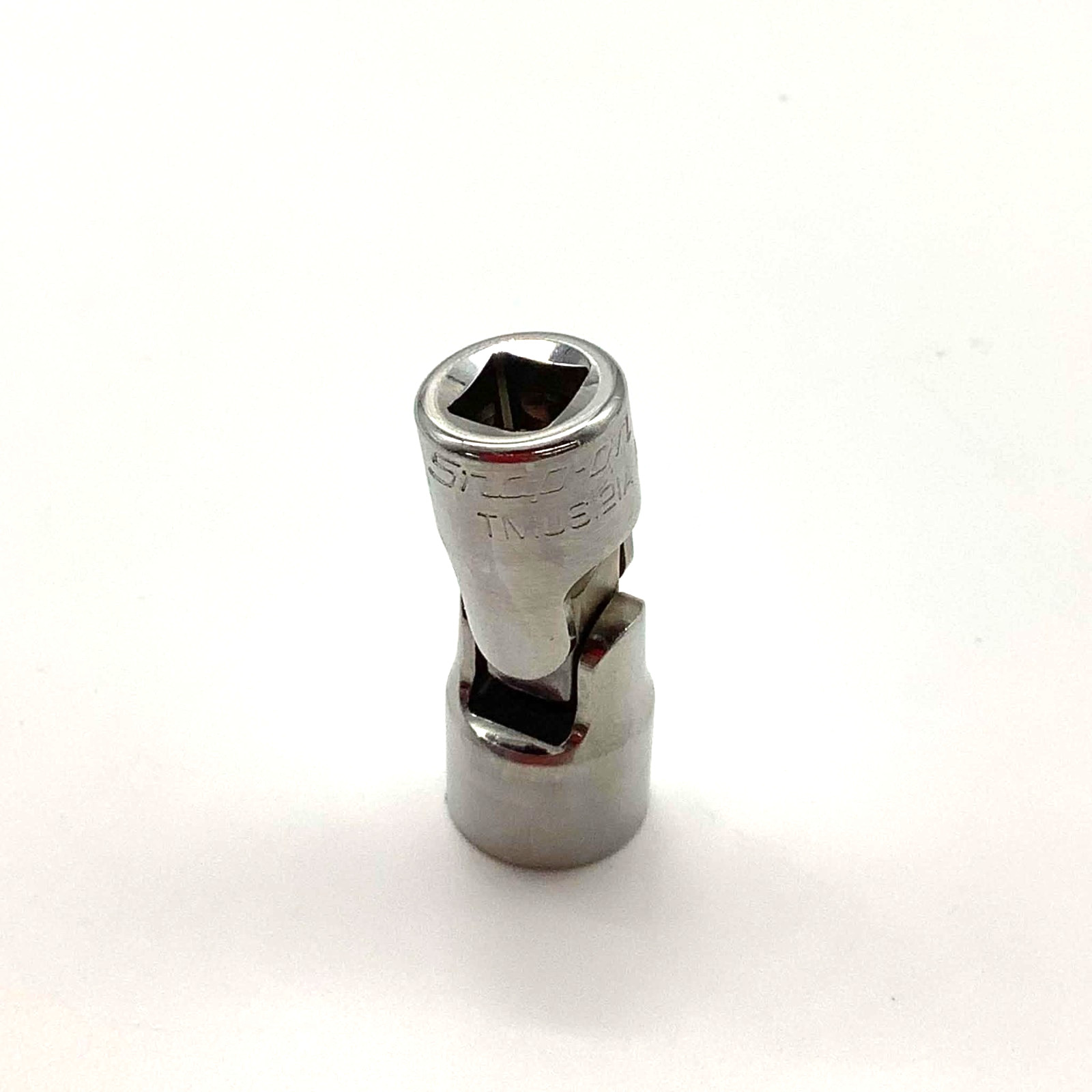 Snap On Tools 3/8″ Universal Swivel Socket 1/4″ Drive 6 Point TMUS121A USA