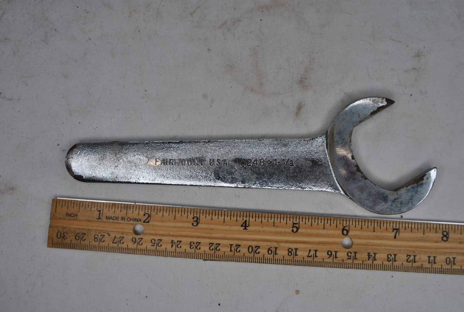 fairmount 1-1/2″ Thin Pump Service Open End Wrench 1248 USA