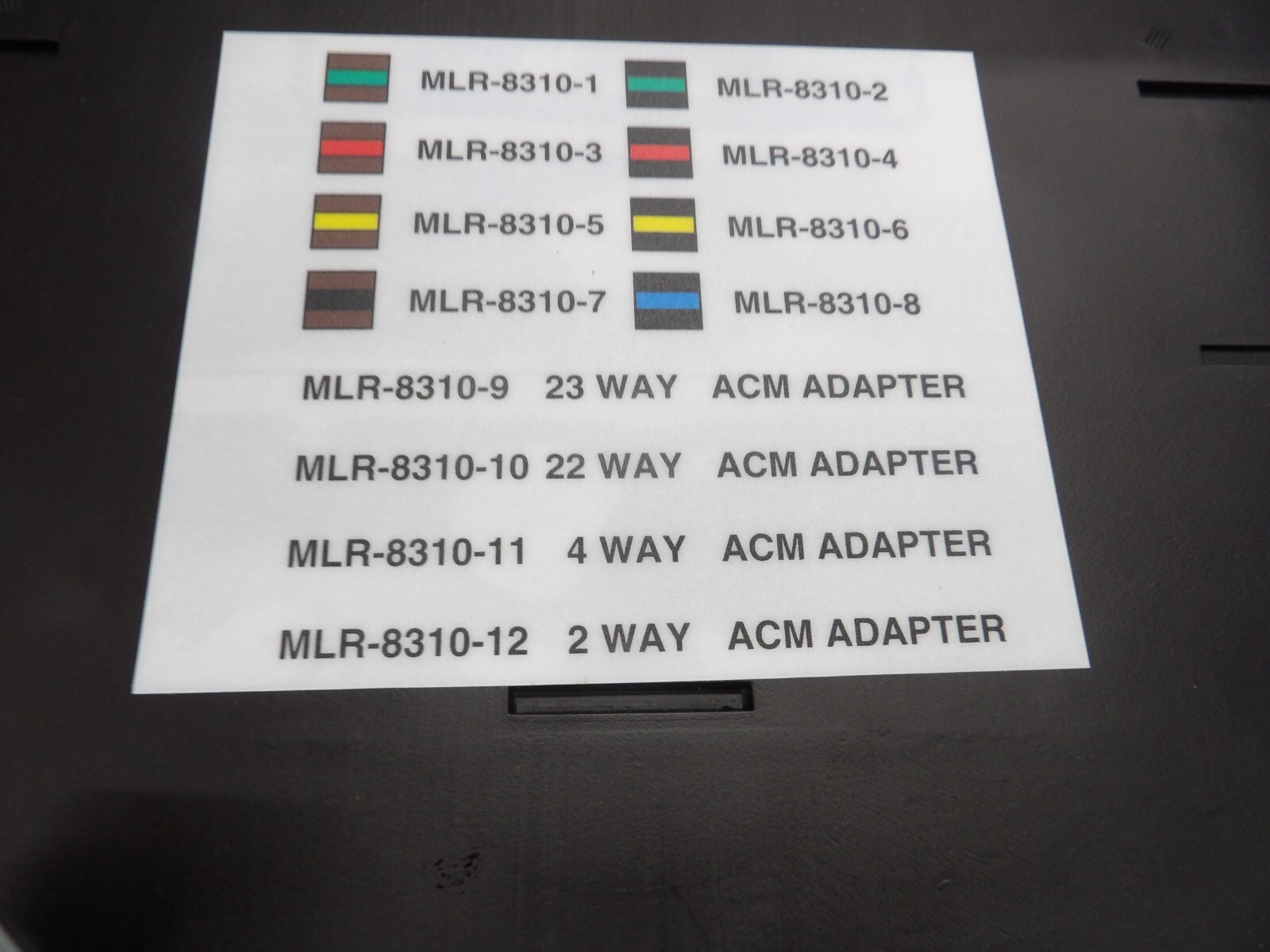 MILLER TOOL 8310 SRS SYSTEM LOAD TOOL 8 piece set
