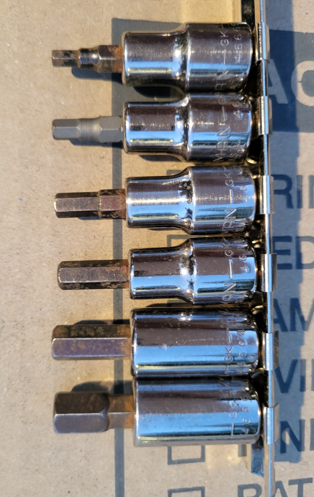 Craftsman 1/4, 3/8 Drive Hex, Torx Socket Set & Ratchet USA 20 Piece.