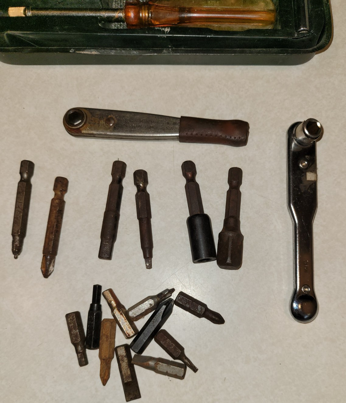 Mixed Lot of Tools Small Socket Set DRIVERS Mixed Sizes & Standard Rachet Impact