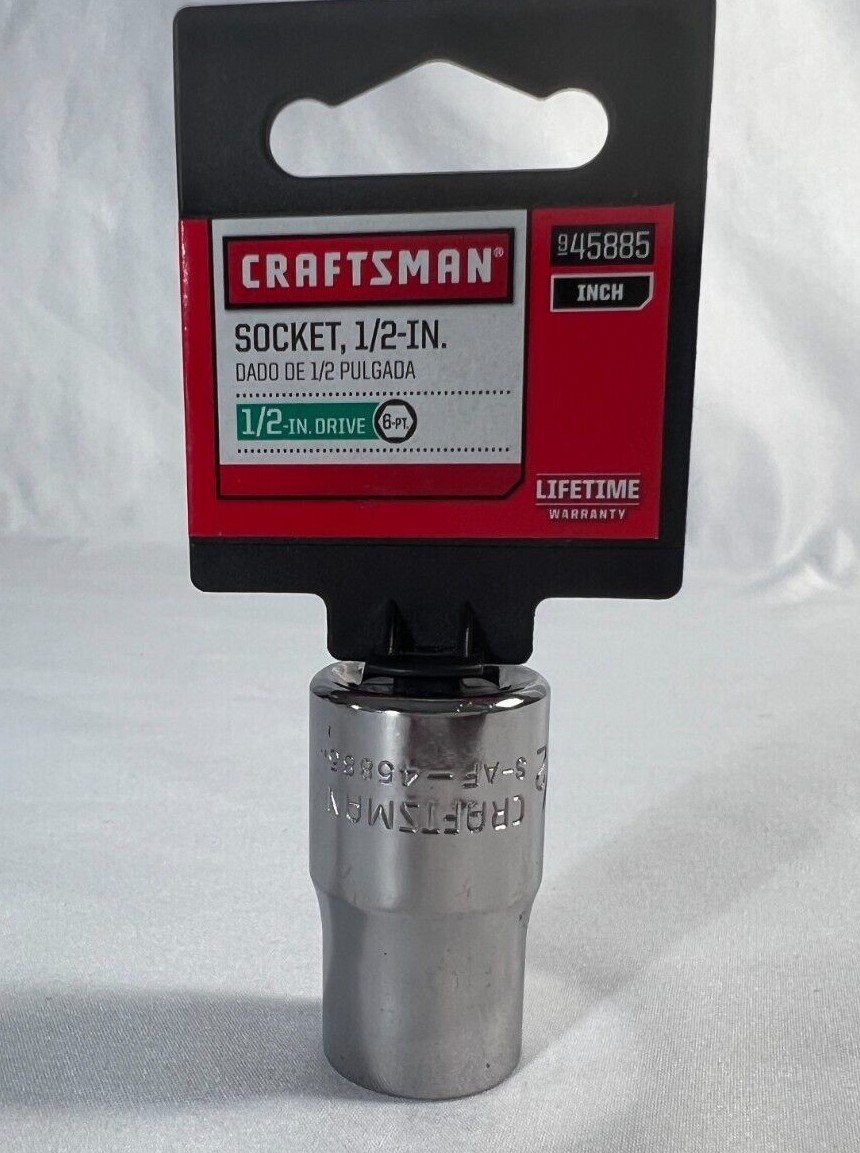 NEW Craftsman Socket 3/8 & 1/2″ Drives 6 &12 pt Choose Size Metric / SAE