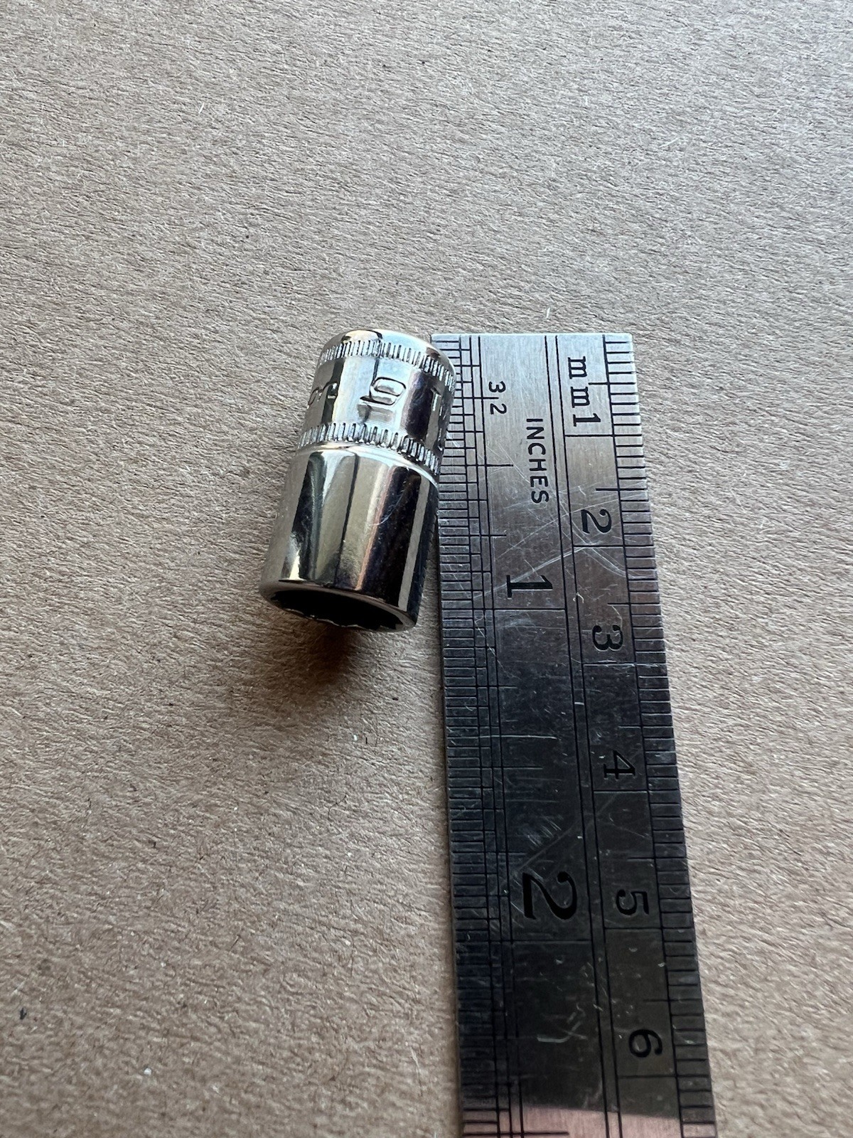 🇺🇸Snap on USA TMMD9 9MM Metric 1/4” Drive 12 Point Chrome Socket🇺🇸